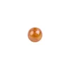 Perlen, transparent, irisierend, Ø8mm, 100 Stück, orange