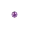 Perlen, transparent, irisierend, Ø8mm, 100 Stück, violett