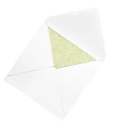 Perlmutt-Grußkarten, Marmor-Schimmer, 16cm x 16cm, 5 Farben, inkl. Umschläge, 10 Stück