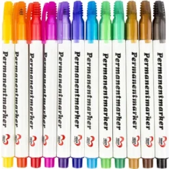 Permanent-Marker, 12 Stück