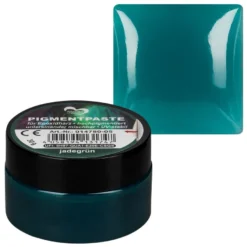 Pigmentpaste für Epoxidharz, 30g, jadegrün, hochpigmentiert, untereinander mischbar, UV-stabil