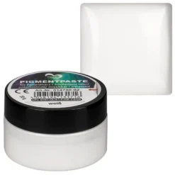 Pigmentpaste für Epoxidharz, 30g, weiß, hochpigmentiert, untereinander mischbar, UV-stabil