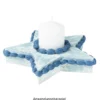 Pompon-Band, Ø 1cm, 10m, auf Rolle, jeansblau