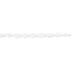 Pompon-Band, Ø 1cm, 10m, auf Rolle, weiß