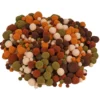 Pompons, Naturfarbtöne, versch. Farben und Größen, 500 Stück