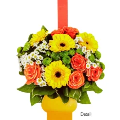 Pop-Up 3-D Motive, Blumensträuße, Gold-Gravur, 8-13,5cm, 10 Motive