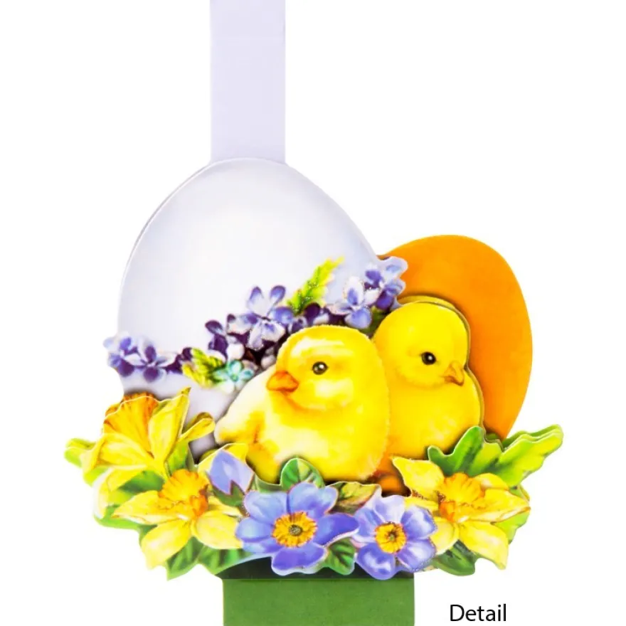 Pop-Up 3-D Motive, Oster-Szenen, 7-10,5cm, 10 Stück