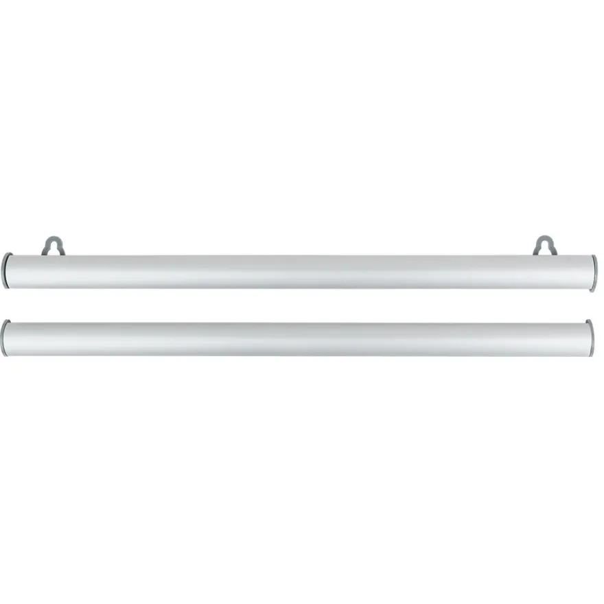 Posterklemmschiene, 2-teilig, silber, 42cm x 2,5cm
