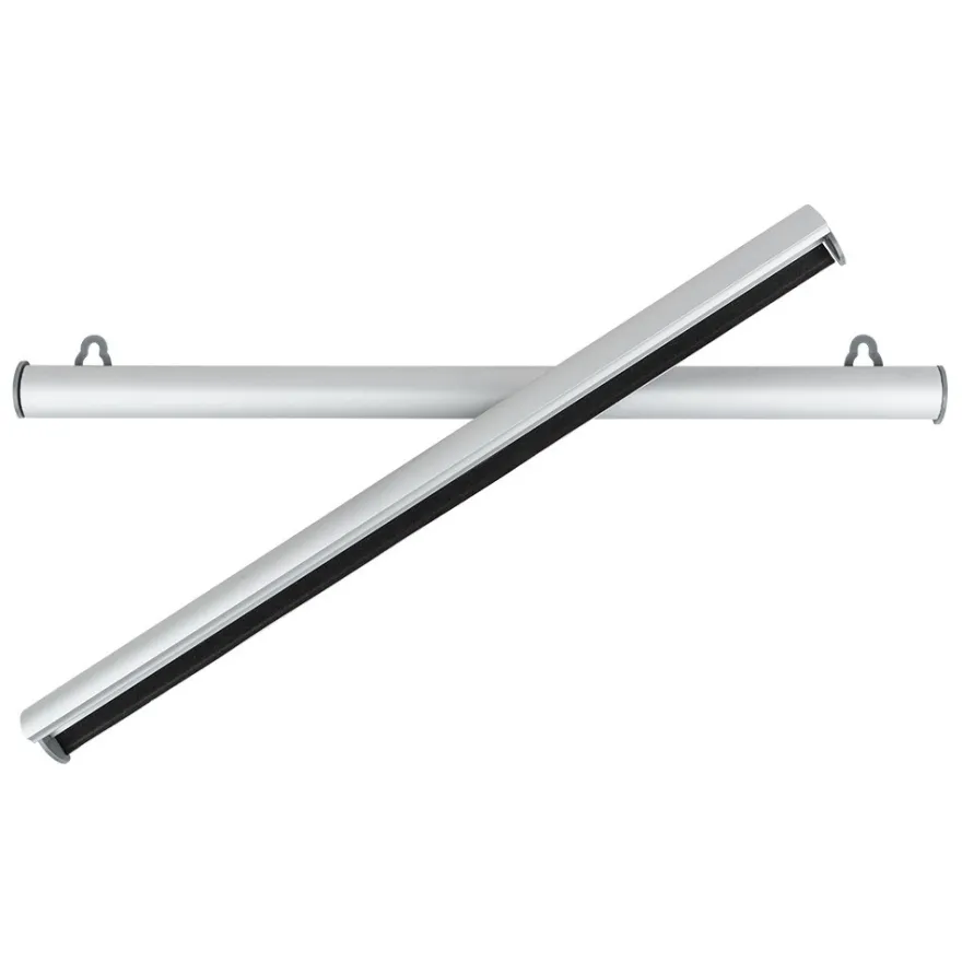 Posterklemmschiene, 2-teilig, silber, 42cm x 2,5cm