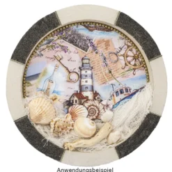 Potpourri, Maritim, 500g, natur, türkis