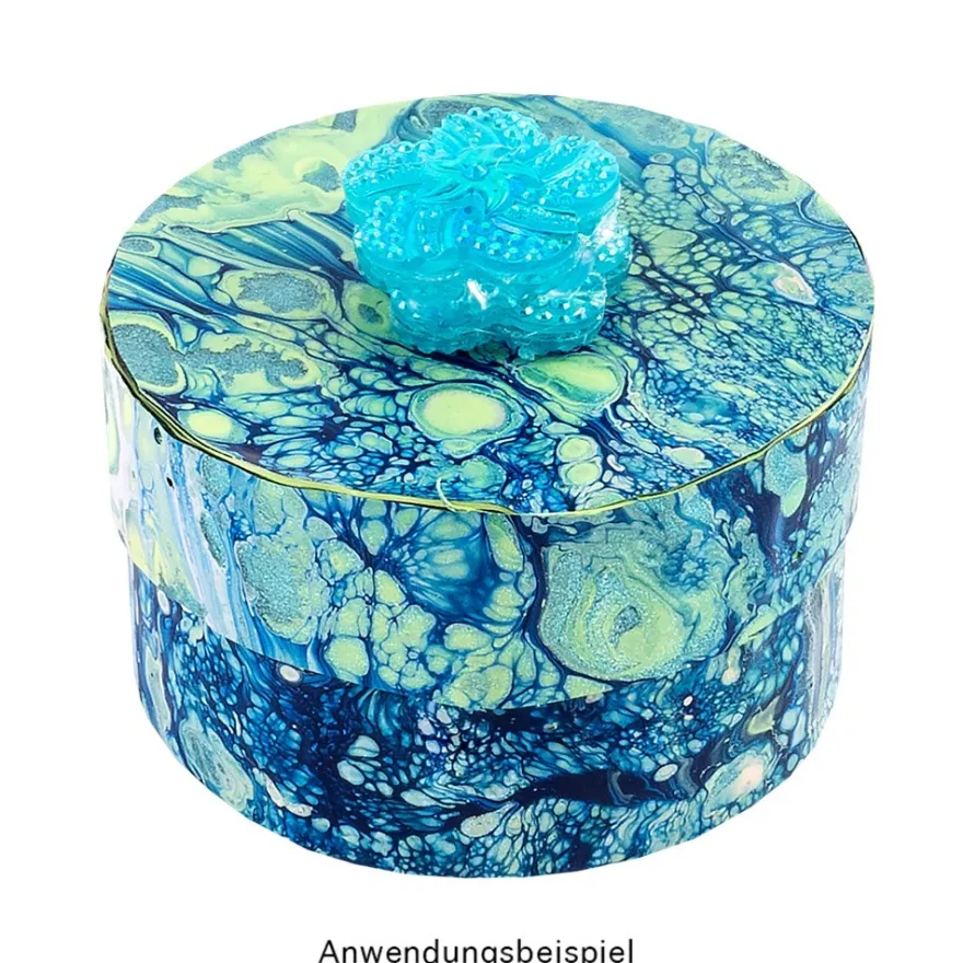 Pouring Mix, 2 in 1, Pouring Medium & Acrylfarbe, pastellgrün, 180ml