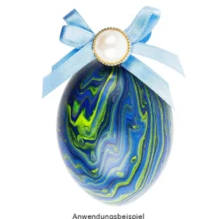 Pouring Mix, 2 in 1, Pouring Medium & Acrylfarbe, blau, 180ml