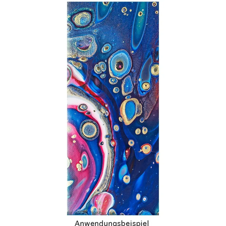 Pouring Mix, 2 in 1, Pouring Medium & Acrylfarbe, blau, 180ml