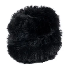 Premium-Flausch-Draht, 2m lang, Ø4cm, schwarz