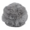Premium-Flausch-Draht, 2m lang, Ø4cm, grau