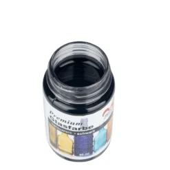 Premium-Glasfarbe, transparent, schwarz, 90ml