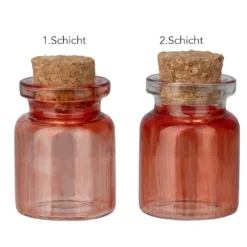 Premium-Glasfarbe, transparent, dunkelrot, 90ml