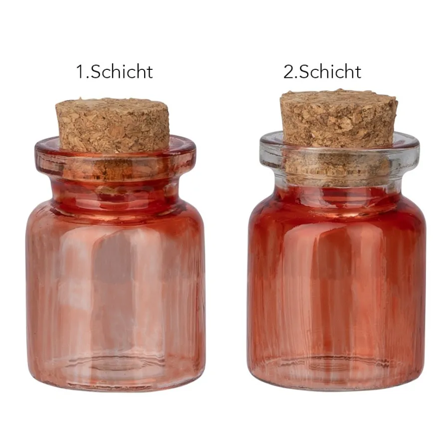 Premium-Glasfarbe, transparent, dunkelrot, 90ml