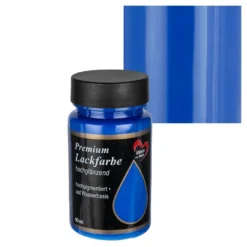 Premium-Lackfarbe, hochglänzend, blau, 90ml