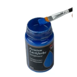 Premium-Lackfarbe, hochglänzend, blau, 90ml