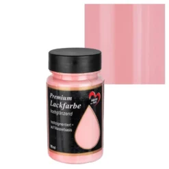 Premium-Lackfarbe, hochglänzend, altrosa, 90ml