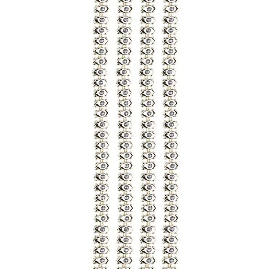 Premium-Schmuck-Bordüren "Bracelet 2", selbstklebend, 29cm, gold
