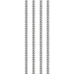 Premium-Schmuck-Bordüren "Bracelet 11", selbstklebend, 29cm, silber