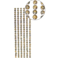 Premium-Schmuck-Bordüren "Goldfluss", selbstklebend, 29cm, taupe