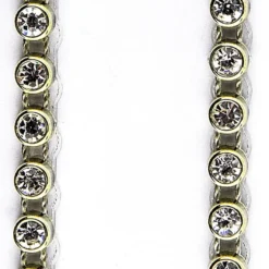 Premium Schmuck-Bordüren Jolina, 10cm x 30cm, mit Glas-Kristallen, 10 Stück