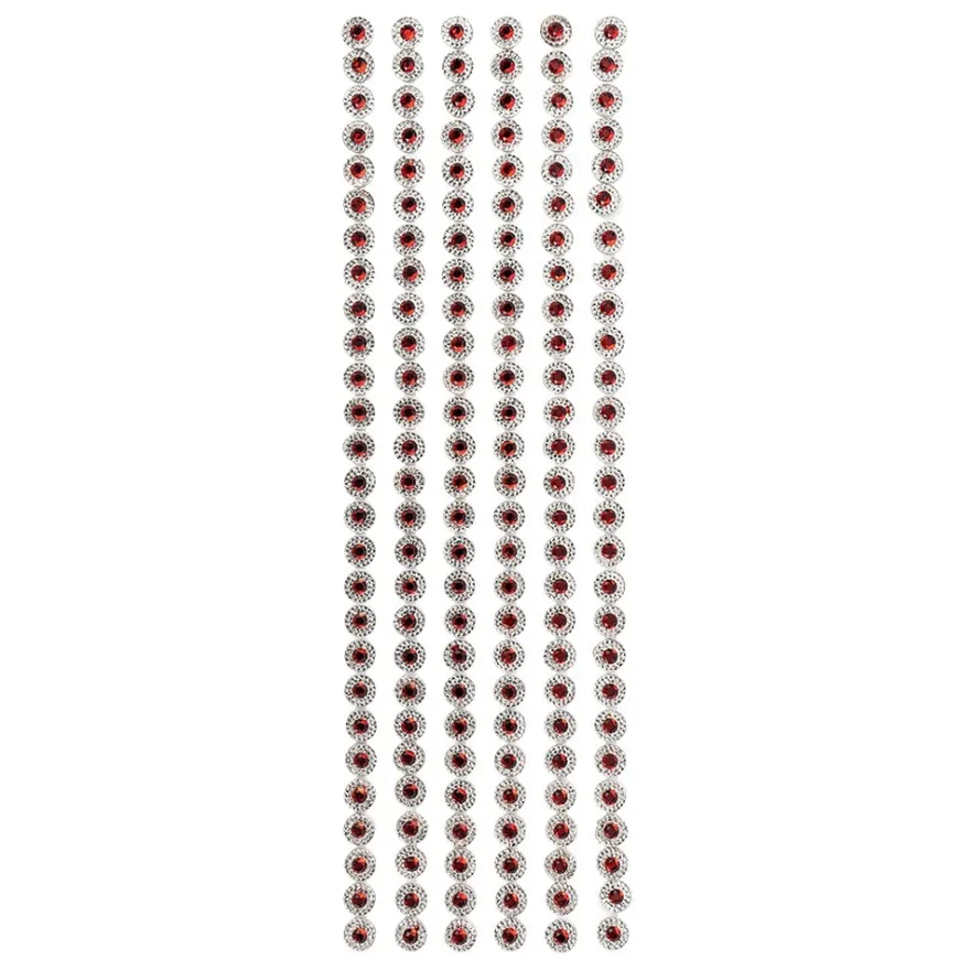 Premium-Schmuck-Bordüren "Prinzess", selbstklebend, 29cm, rot