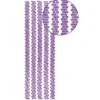 Premium-Schmuck-Bordüren "Royal", selbstklebend, 29cm, mit Glas-Kristallen, violett