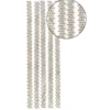 Premium-Schmuck-Bordüren "Royal", selbstklebend, 29cm, mit Glas-Kristallen, hellgold