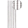 Premium-Schmuck-Bordüren "Strass-Trio", 29cm, mit Glas-Kristallen, anthrazit