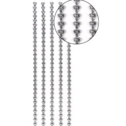 Premium-Schmuck-Bordüren "Strass-Trio", selbstklebend, 29cm, mit Glas-Kristallen, blaugrau