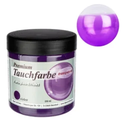 Premium-Tauchfarbe, Farbglas-Effekt, violett, 250ml