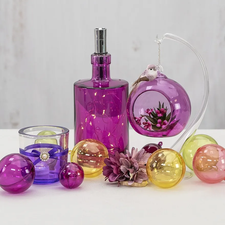 Premium-Tauchfarbe, Farbglas-Effekt, violett, 250ml