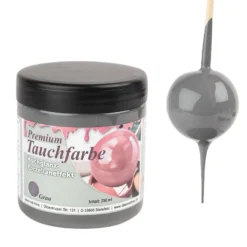 Premium-Tauchfarbe, Grau, 250ml