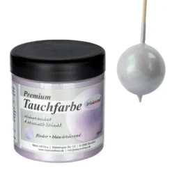 Premium-Tauchfarbe, irisierender Perlmutt-Effekt, flieder & blau-irisierend, 250ml