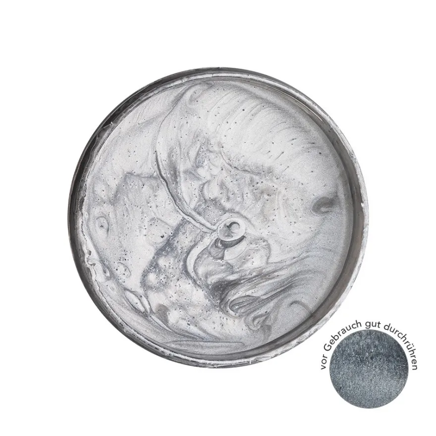 Premium-Tauchfarbe, metallic, silber, 250ml