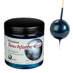 Premium-Tauchfarbe, metallic, petrol, 250ml