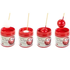 Premium-Tauchfarbe, metallic, rot, 250ml