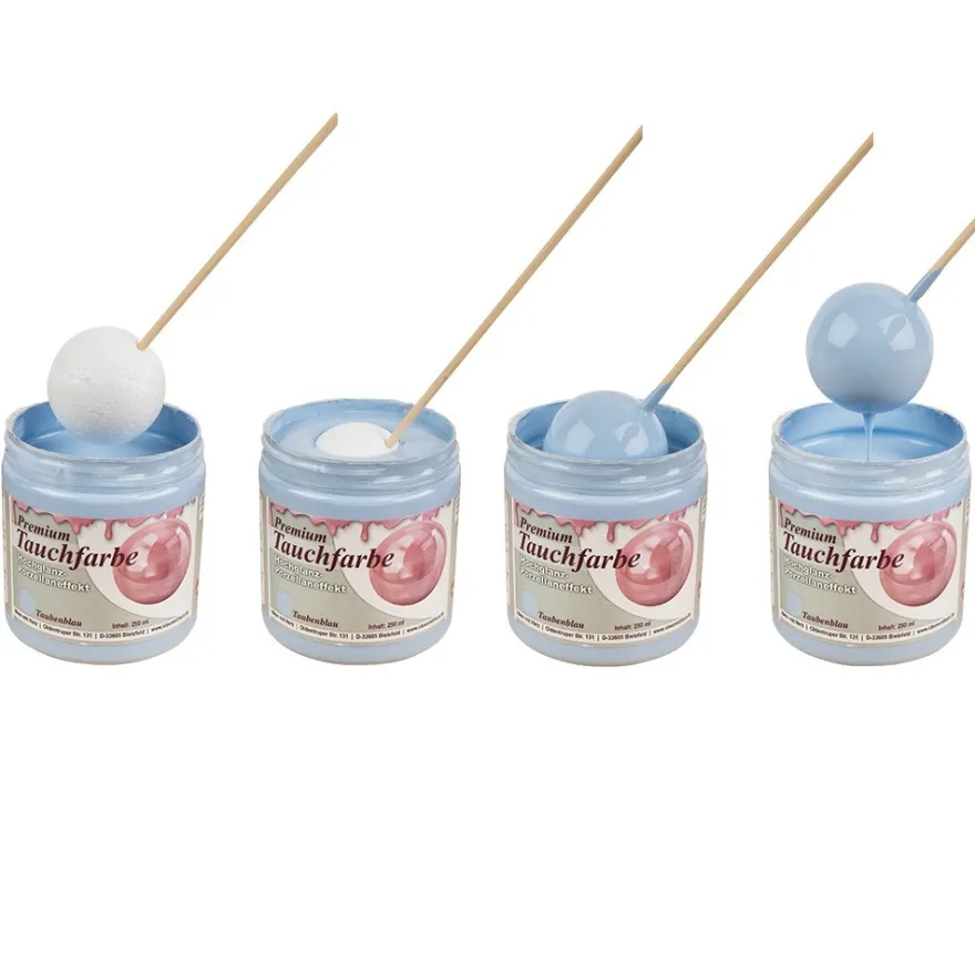 Premium-Tauchfarbe, Taubenblau, 250ml