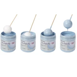 Premium-Tauchfarbe, Vintage-Matt-Effekt, pastellblau, 250ml
