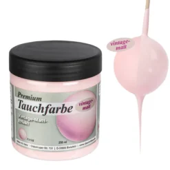 Premium-Tauchfarbe, Vintage-Matt-Effekt, rosa, 250ml
