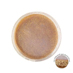 Premium-Tauchlack, Glas-Effekt, kristallklar mit Gold-Glitzer, 250ml