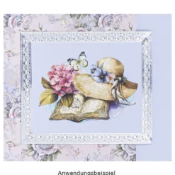 Premium-Transfers, Dorf-Idylle, 10cm x 30cm, farbig, 10 Bogen