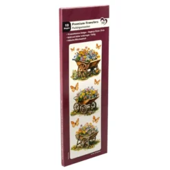 Premium-Transfers, Frühlingserwachen, 10cm x 30cm, farbig, 10 Bogen