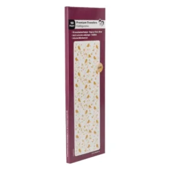 Premium-Transfers, Frühlingsmotive, 10cm x 30cm, Goldfolie, 10 Bogen