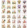 Premium-Transfers, Frühlings- und Osterzeit, 10cm x 30cm, farbig, 10 Bogen