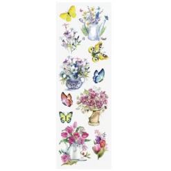 Premium-Transfers, Gartenfreuden, 10cm x 30cm, farbig, 10 Bogen